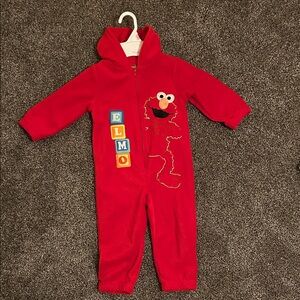 Sesame Street Red Elmo Footie